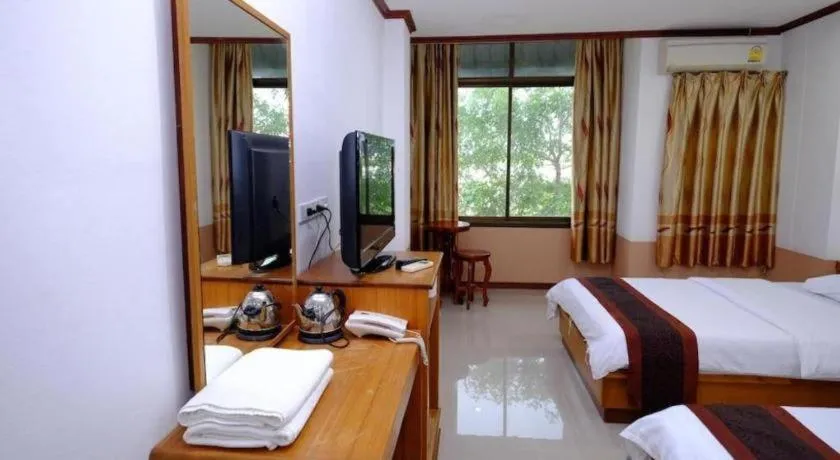 Bed in PC Palace Hotel