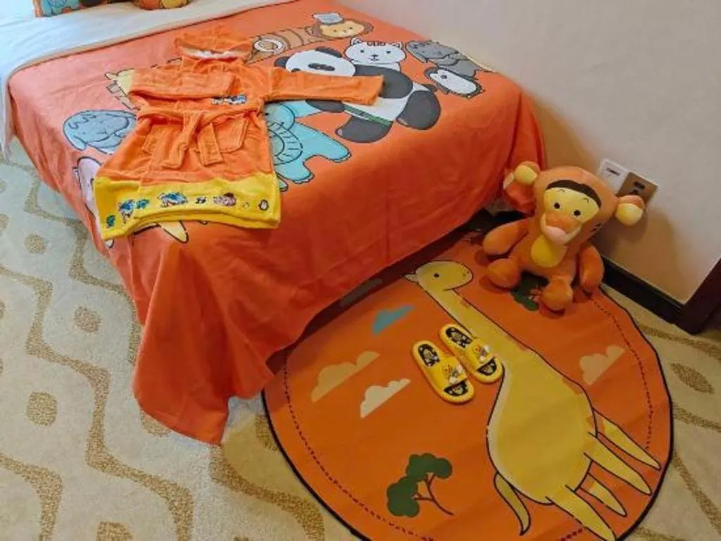 Bed in Lian Yun Hotel