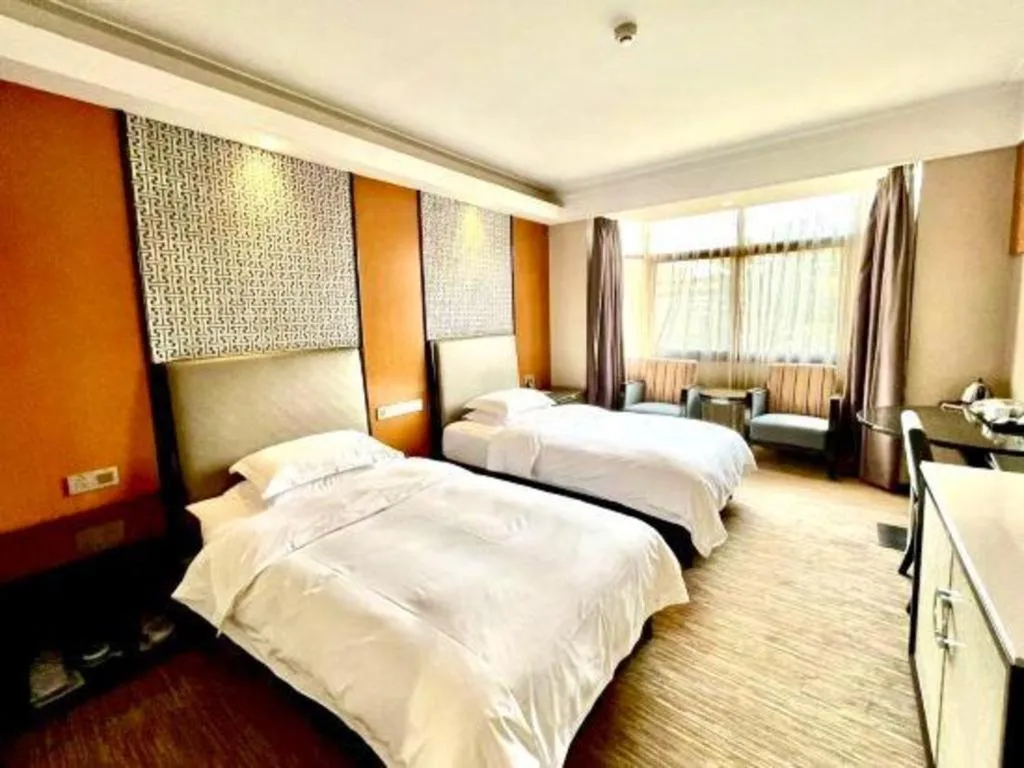 Bed in Lian Yun Hotel