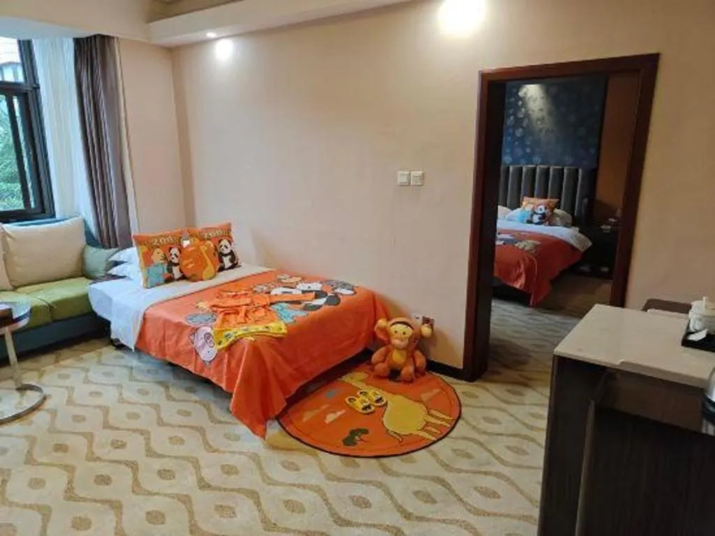 Bed in Lian Yun Hotel