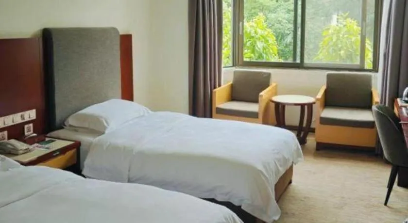 Bed in Lian Yun Hotel