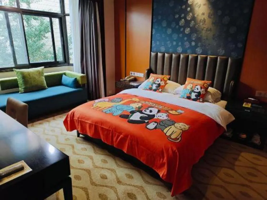 Bed in Lian Yun Hotel