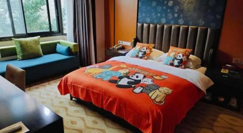 Bed in Lian Yun Hotel