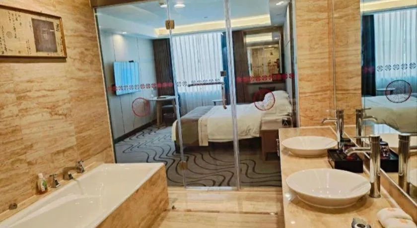 Bed in Centenio International Hotel