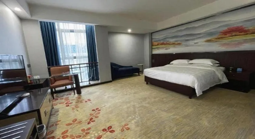 Bed in Centenio International Hotel