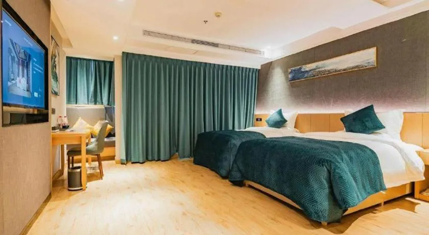 Bed in Xian Katie Eastman Hotel