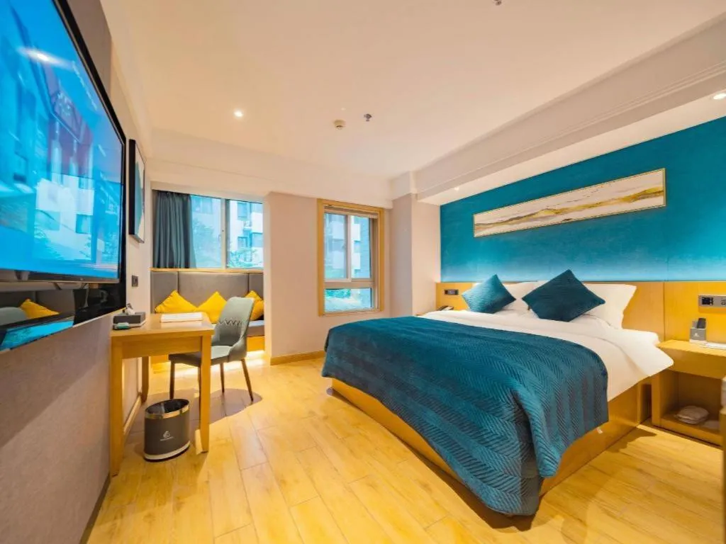 Bed in Xian Katie Eastman Hotel