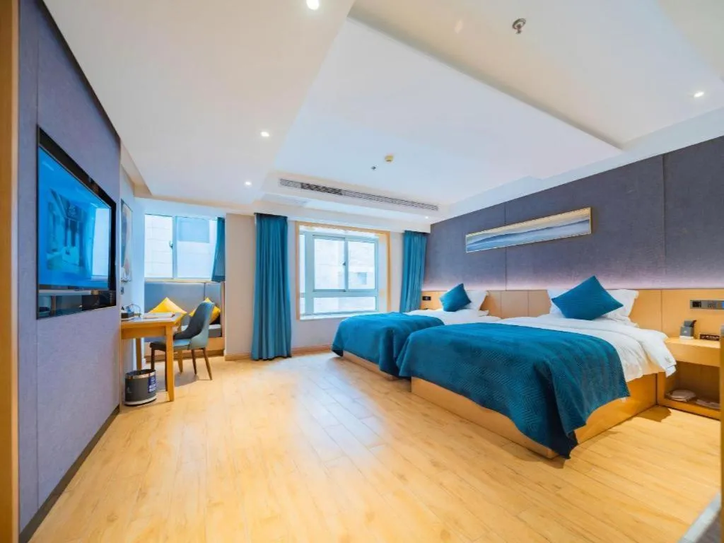 Bed in Xian Katie Eastman Hotel