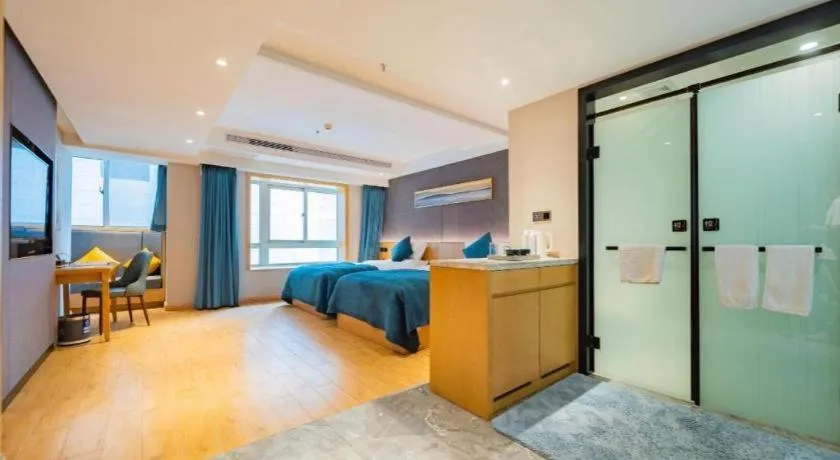 Bed in Xian Katie Eastman Hotel