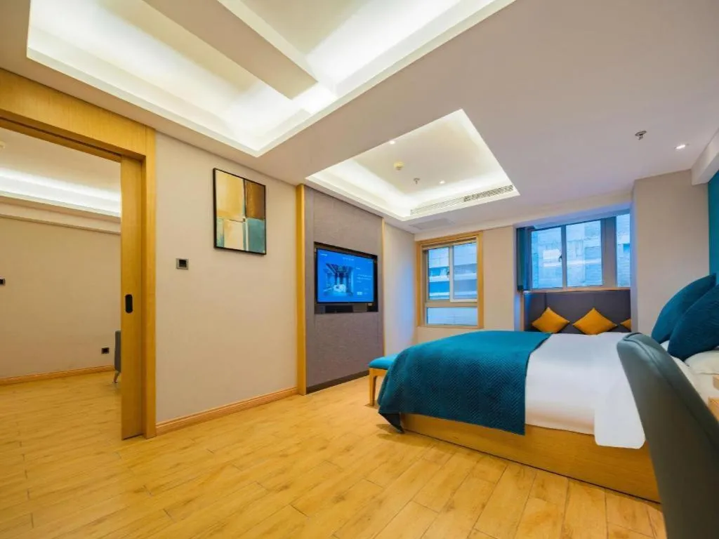 Bed in Xian Katie Eastman Hotel