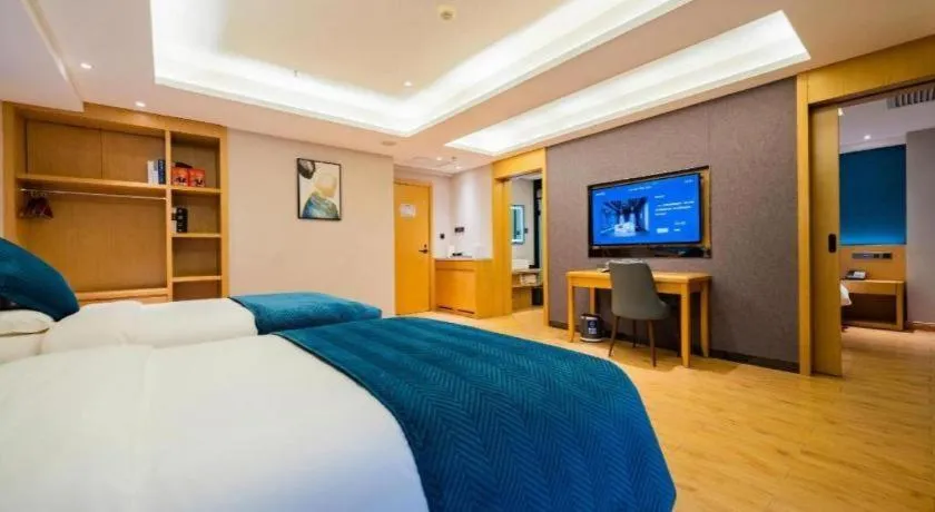 Bed in Xian Katie Eastman Hotel