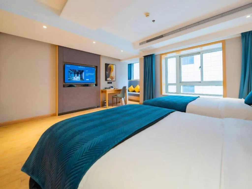 Bed in Xian Katie Eastman Hotel