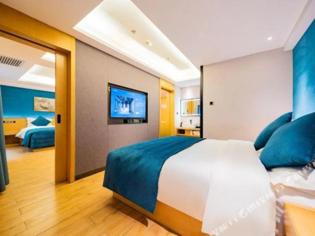 Bed in Xian Katie Eastman Hotel