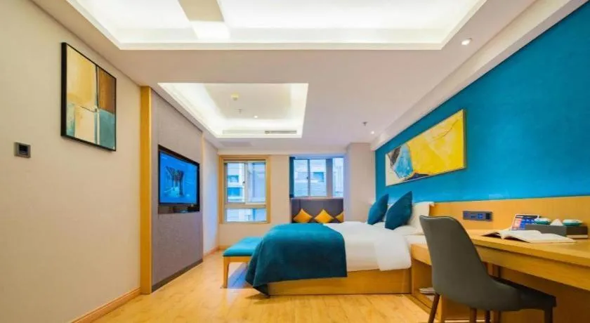 Bed in Xian Katie Eastman Hotel