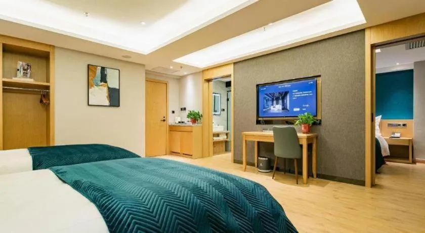 Bed in Xian Katie Eastman Hotel