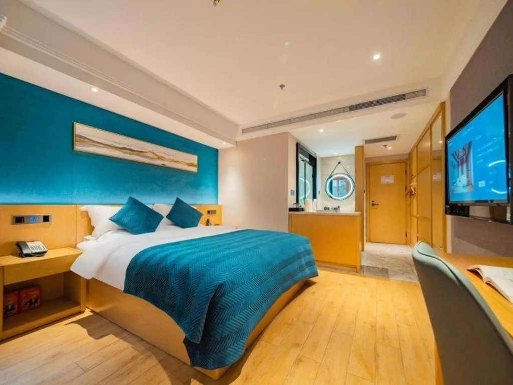 Bed in Xian Katie Eastman Hotel