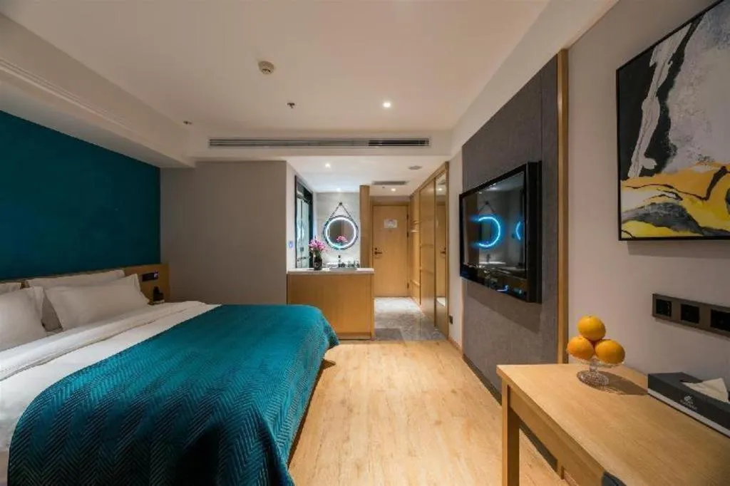 Bed in Xian Katie Eastman Hotel