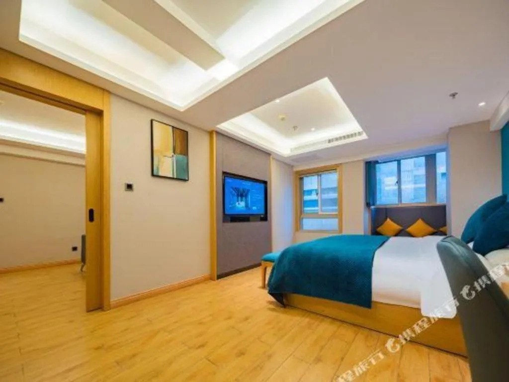 Bed in Xian Katie Eastman Hotel