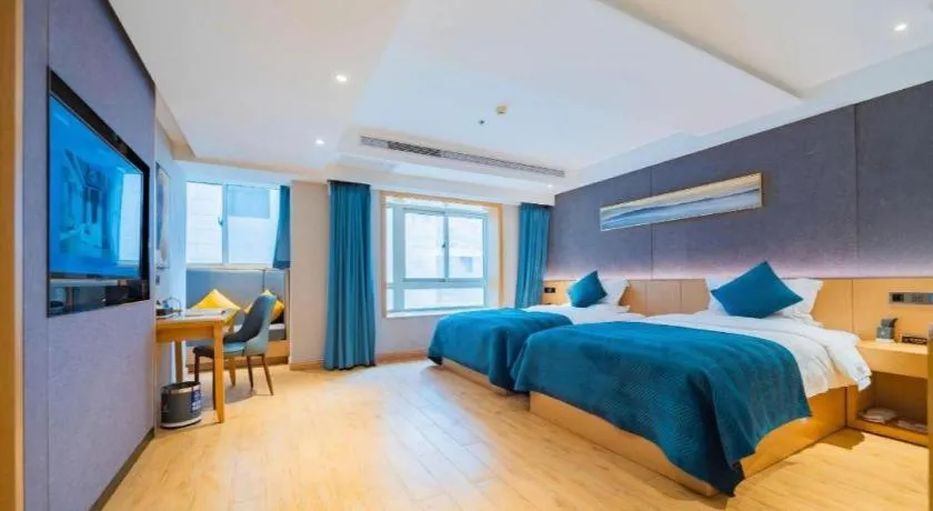 Bed in Xian Katie Eastman Hotel