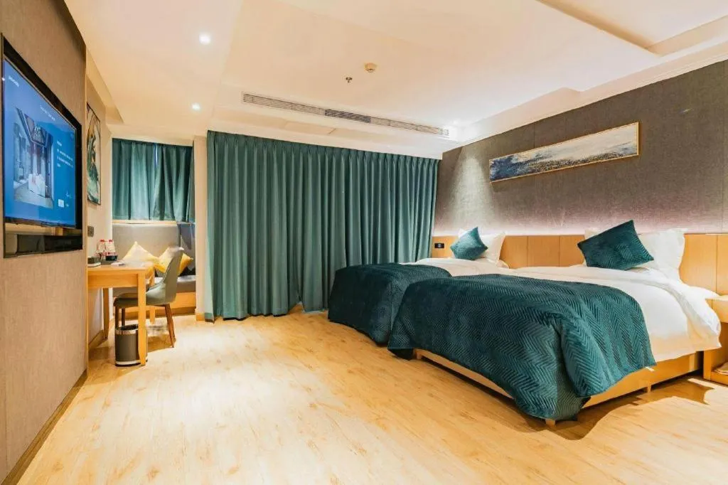 Bed in Xian Katie Eastman Hotel