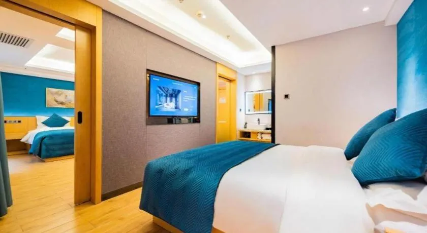 Bed in Xian Katie Eastman Hotel