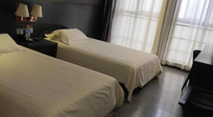 Bed in Xian I-OPAL Hotel