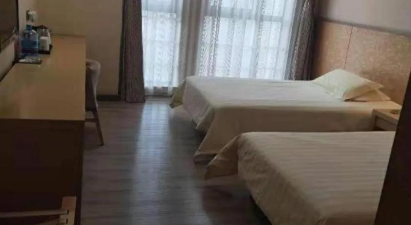 Bed in Xian I-OPAL Hotel