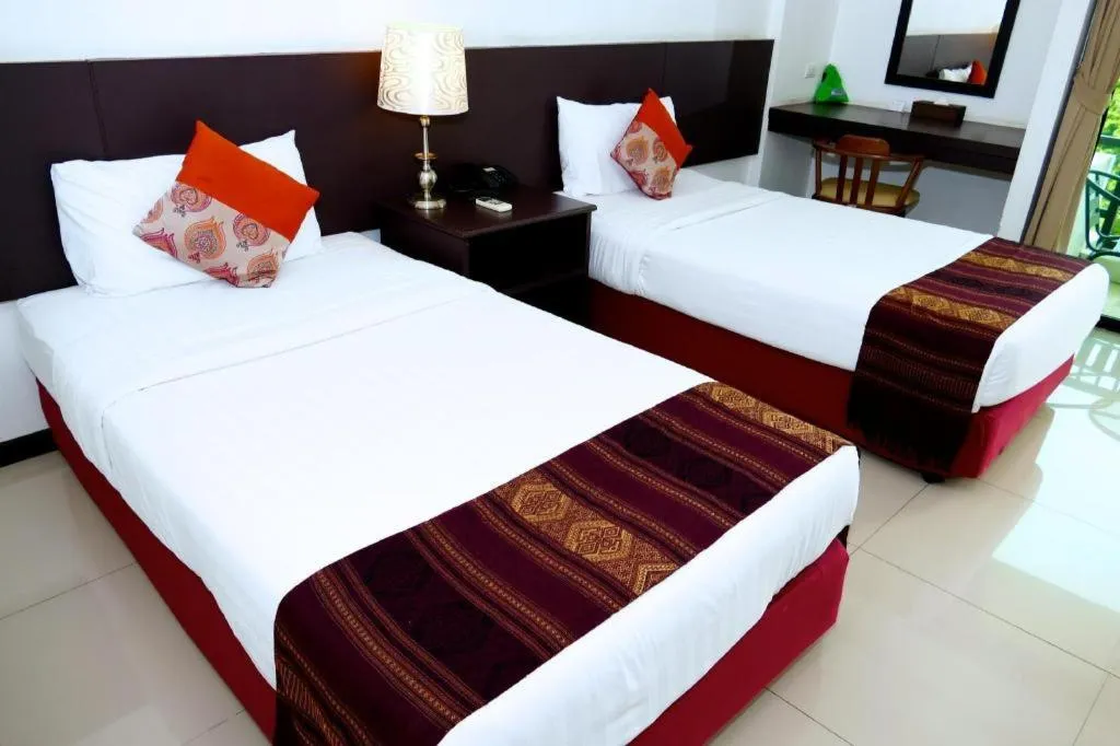 Bed in Baan Nan Hotel