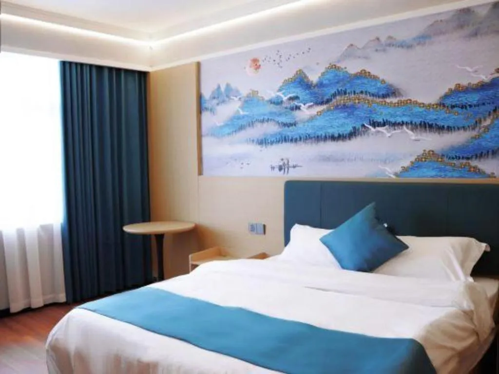 Bed in Jintone Hotel Beiliu Yongan Branch