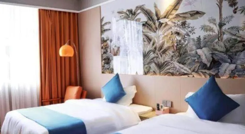 Bed in Jintone Hotel Beiliu Yongan Branch