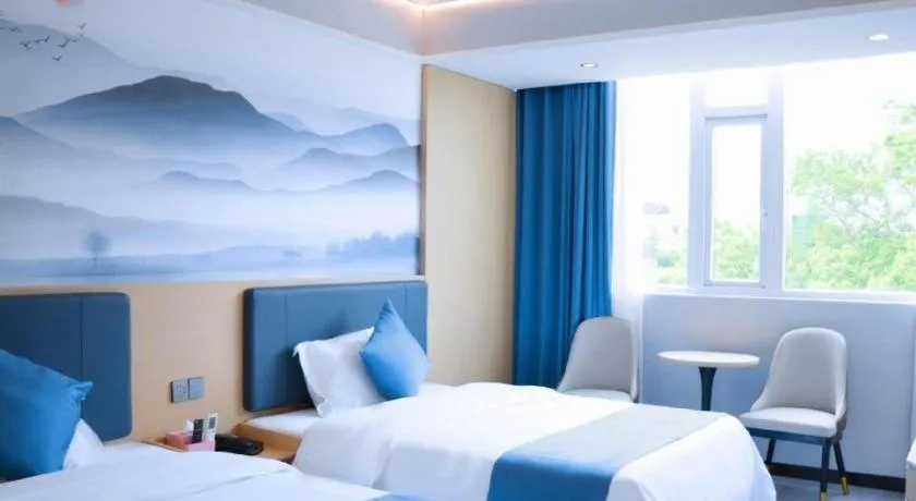 Bed in Jintone Hotel Beiliu Yongan Branch