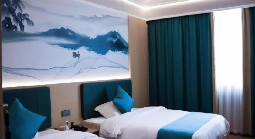 Bed in Jintone Hotel Beiliu Yongan Branch