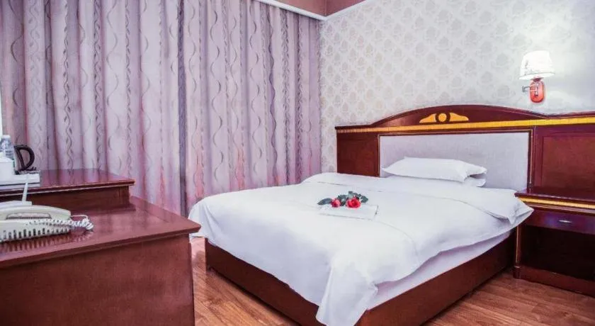 Bed in Jintone Hotel Beiliu Yongan Branch