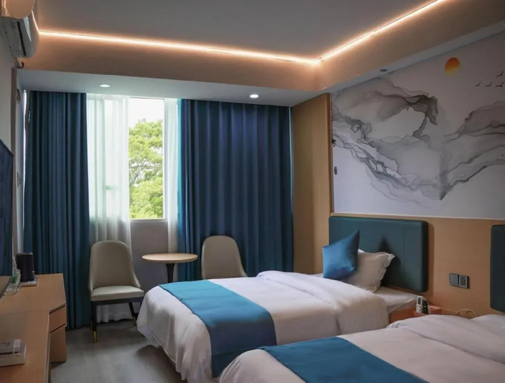Bed in Jintone Hotel Beiliu Yongan Branch