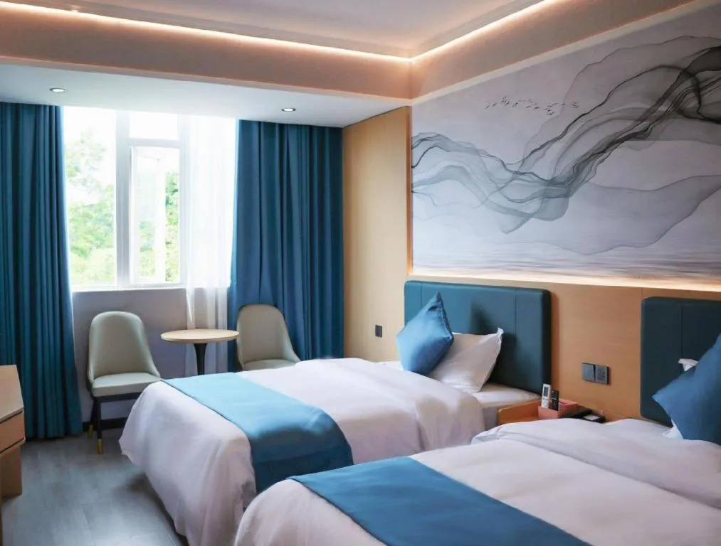 Bed in Jintone Hotel Beiliu Yongan Branch