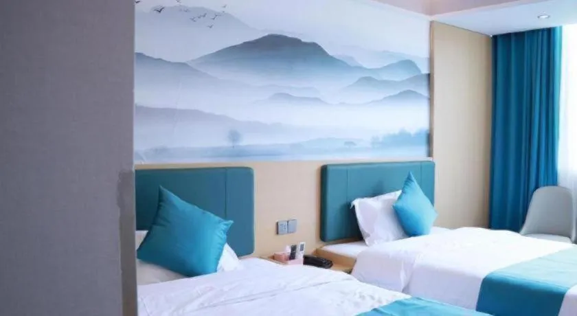 Bed in Jintone Hotel Beiliu Yongan Branch