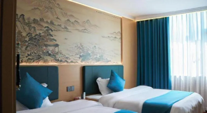 Bed in Jintone Hotel Beiliu Yongan Branch