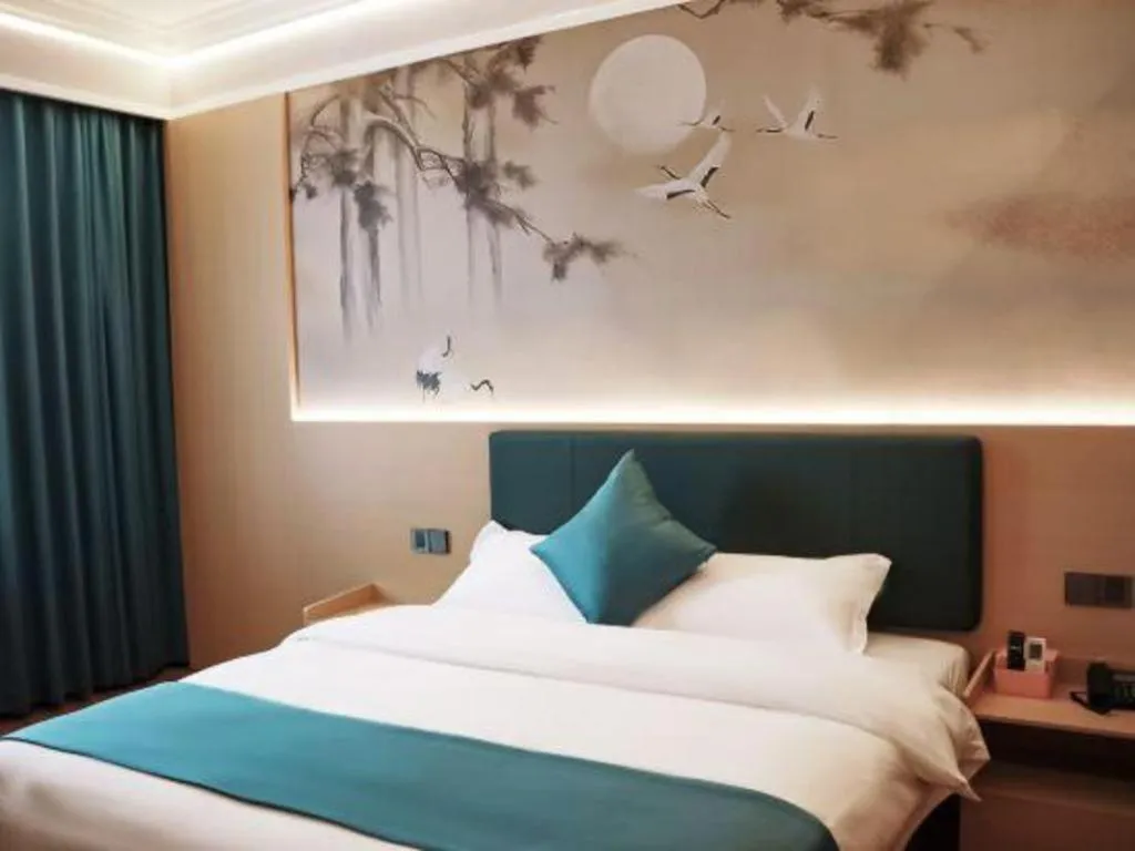 Bed in Jintone Hotel Beiliu Yongan Branch