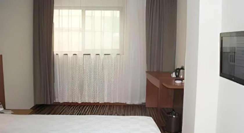 Bed in Jinjiang Inn Style Taiyuan South Inner Ring North Campus Finance and Economics University