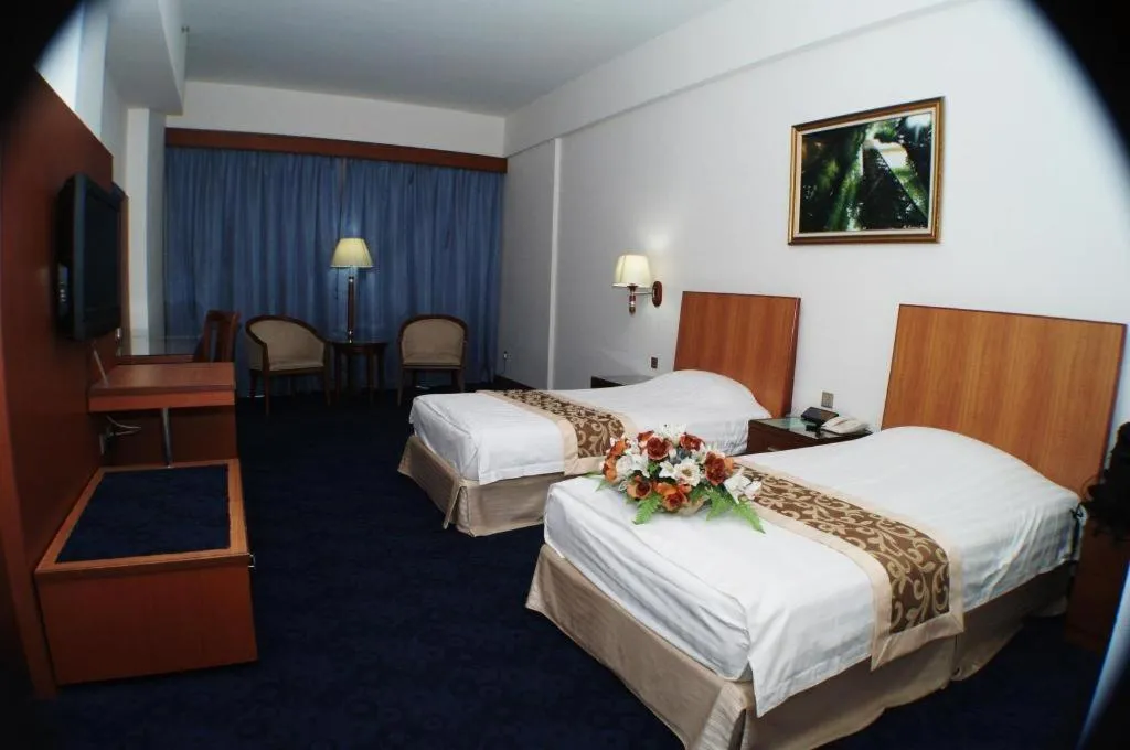 Bed in Kiulap Plaza Hotel