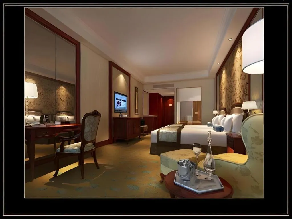 Bed in Zhejiang D.H Hotel