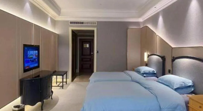 Bed in Zhejiang D.H Hotel