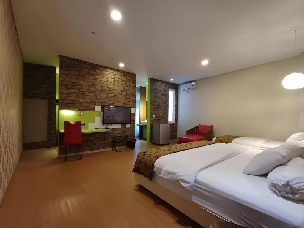 Bed in Griya Jogja Hotel