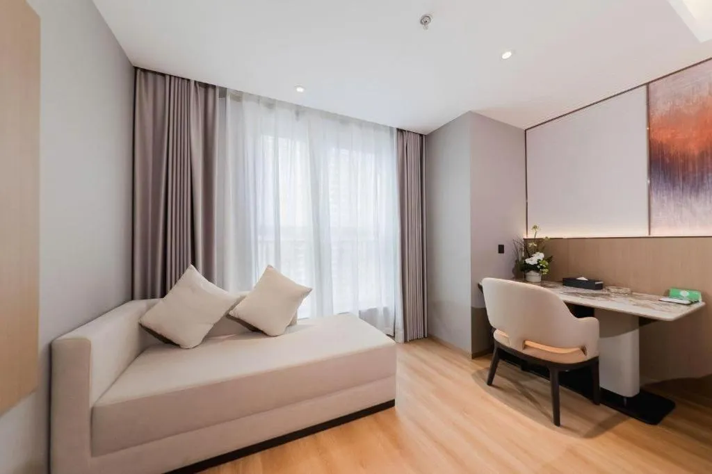 Bed in Chengdu Antai Century Hotel