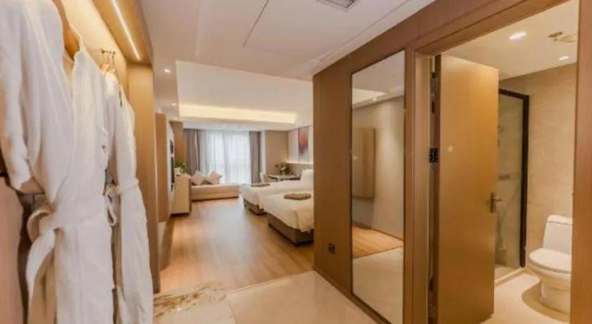 Bed in Chengdu Antai Century Hotel