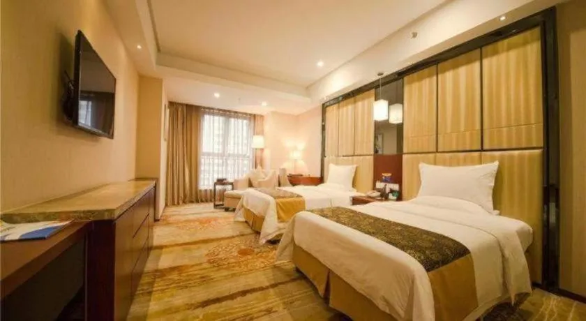 Bed in Chengdu Antai Century Hotel