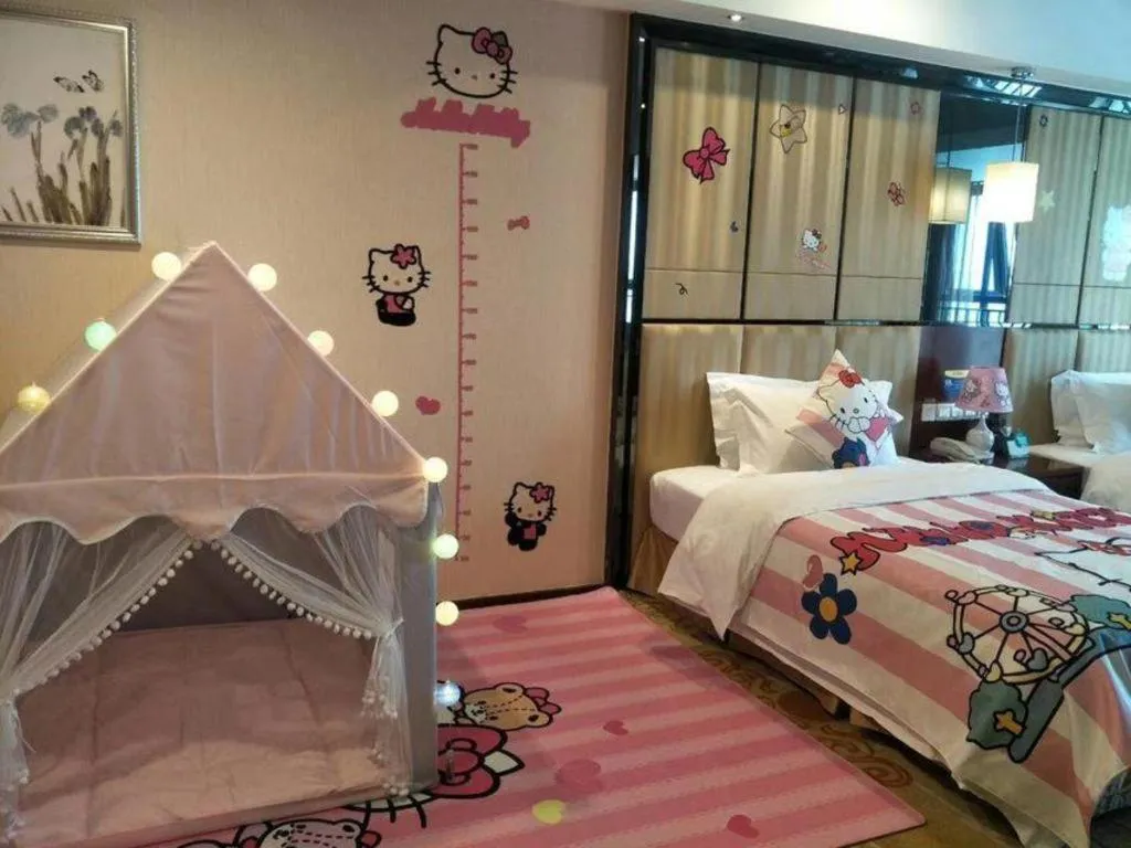 Bed in Chengdu Antai Century Hotel