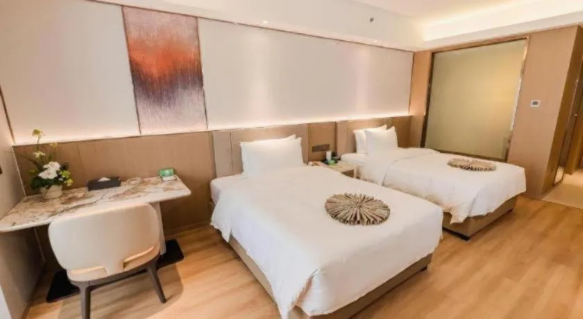 Bed in Chengdu Antai Century Hotel