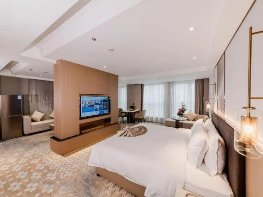 Bed in Chengdu Antai Century Hotel