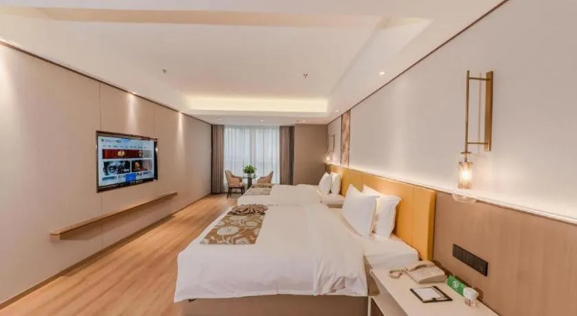 Bed in Chengdu Antai Century Hotel